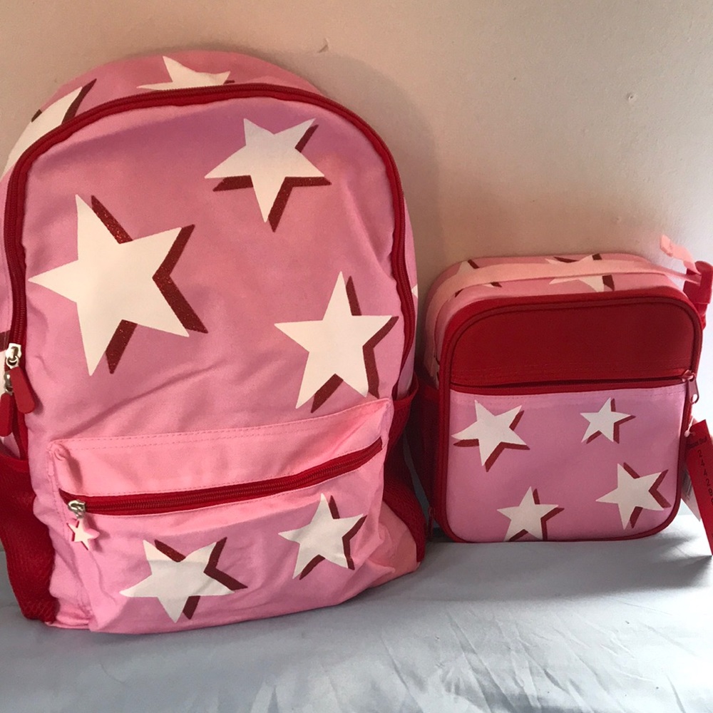 Backpack & Matching Lunch Bag Set